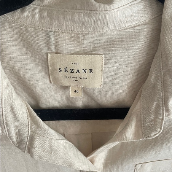 Sezane Tomboy shirt. Like New! - Picture 4 of 4